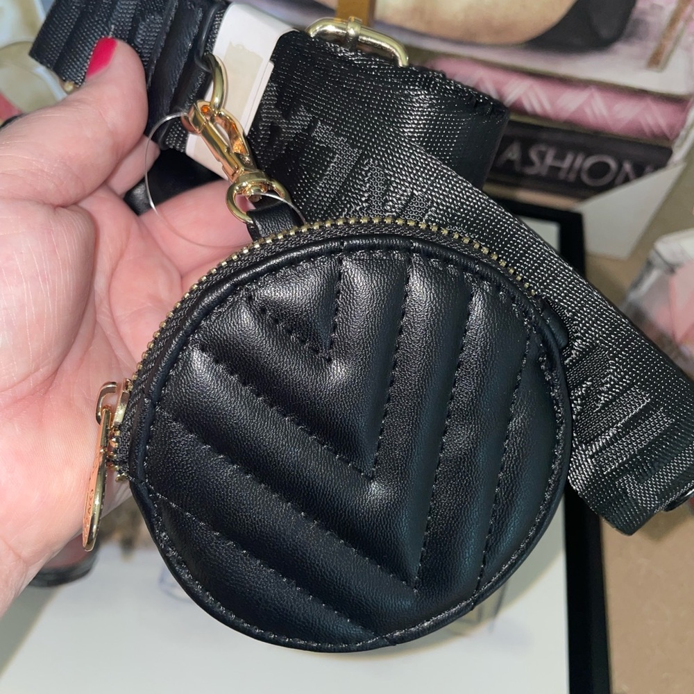 Valentino Orlandi Black Quilted Shoulder/crossbody Camera Bag NWT - Picture 4 of 7